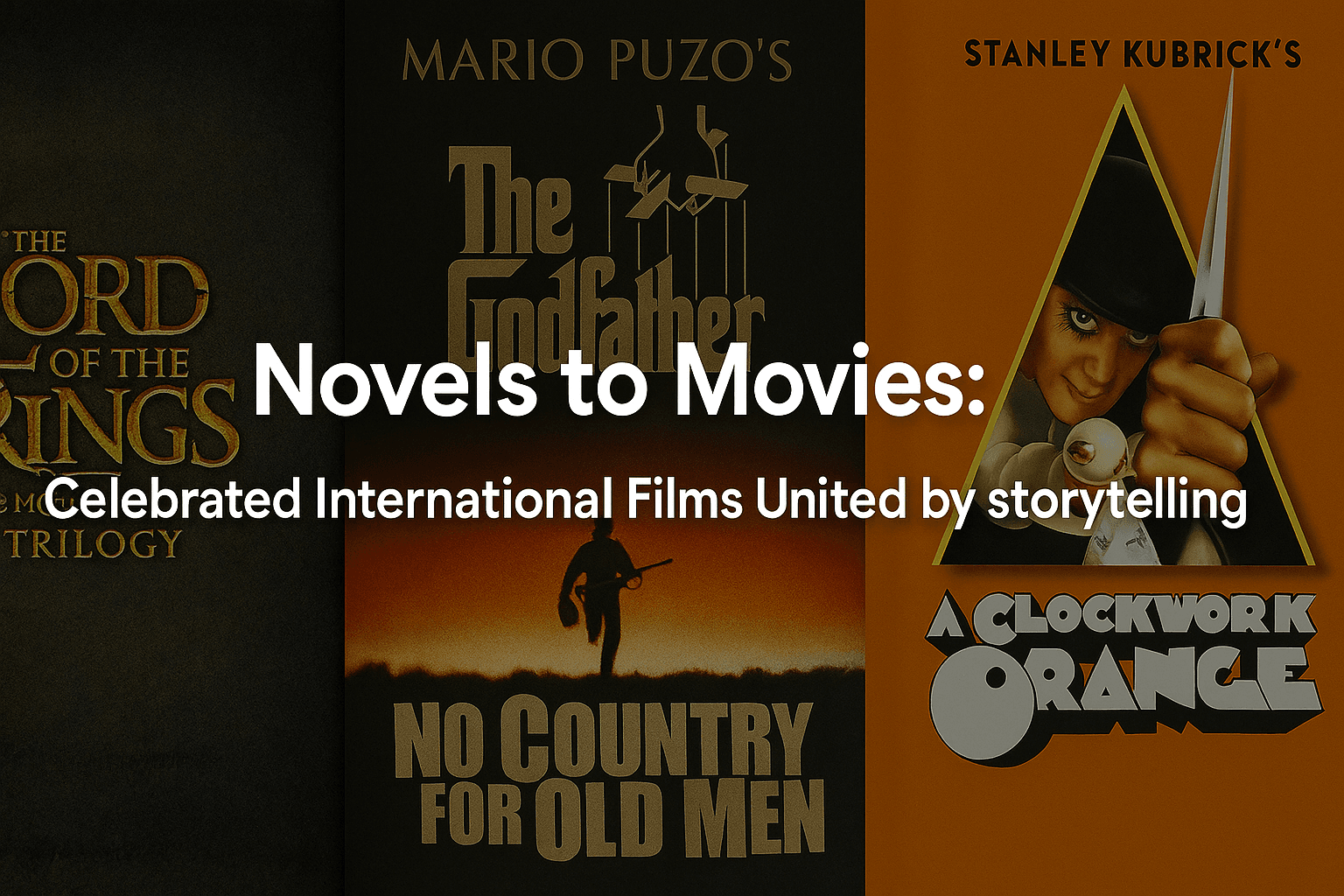 Novels to Movies : Book Adaptations That Captivated the World - Read Mitra